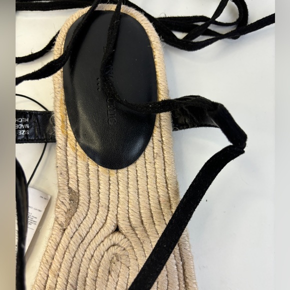 Banana Republic Women’s Leather Espadrille Gladiator Sandals size 8 - Picture 2 of 8